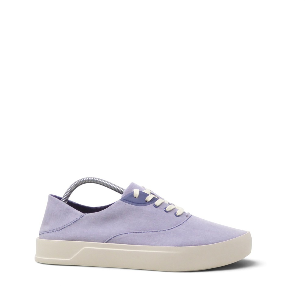 OluKai Mens Tradewind Shoes Purple Canvas Slip On Sneakers 9.5